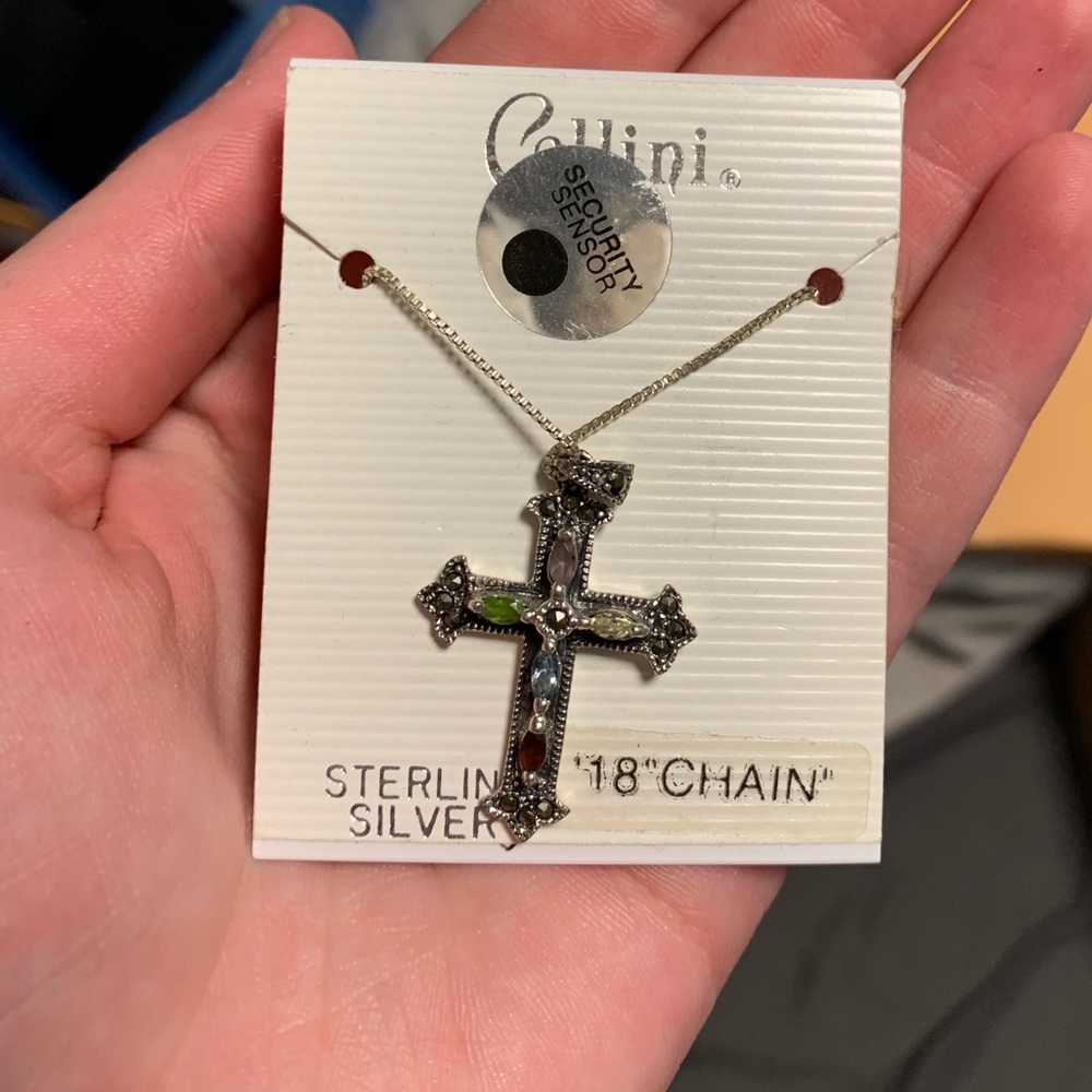 Collini Cross Necklace never worn